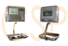 Bilancia elettronica Omega Slam pensile per pescheria, Camf Erbusco, Brescia, Lombardia - Centro di assistenza concessionario